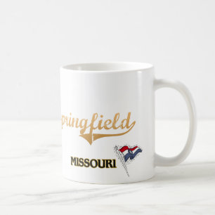 Taza De Café Obra clásica de la ciudad de Springfield Missouri