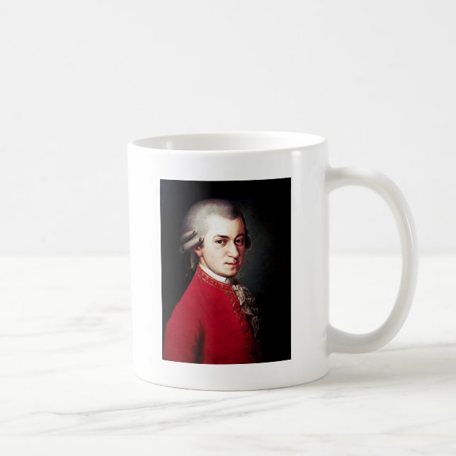 Taza De Café Obra clásica de Mozart (Derecha)