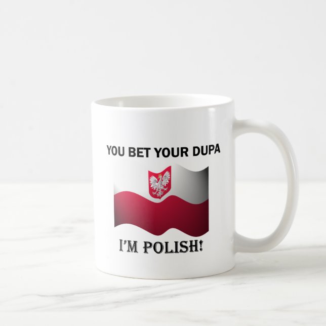 Taza De Café Obra clásica usted apostó su Dupa (Derecha)