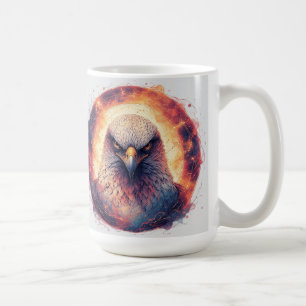 Taza De Café Obra de arte del águila vibrante