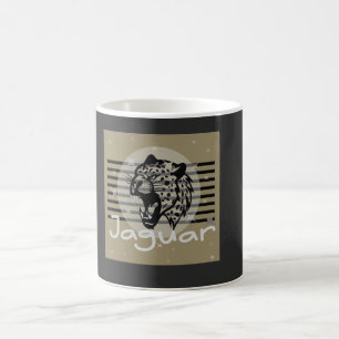 Taza De Café Obra de arte vintage de Jaguar