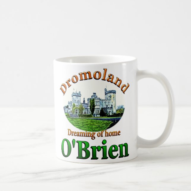 Taza De Café O'Brien Dreaming of Home Dromoland Castle Ireland (Derecha)