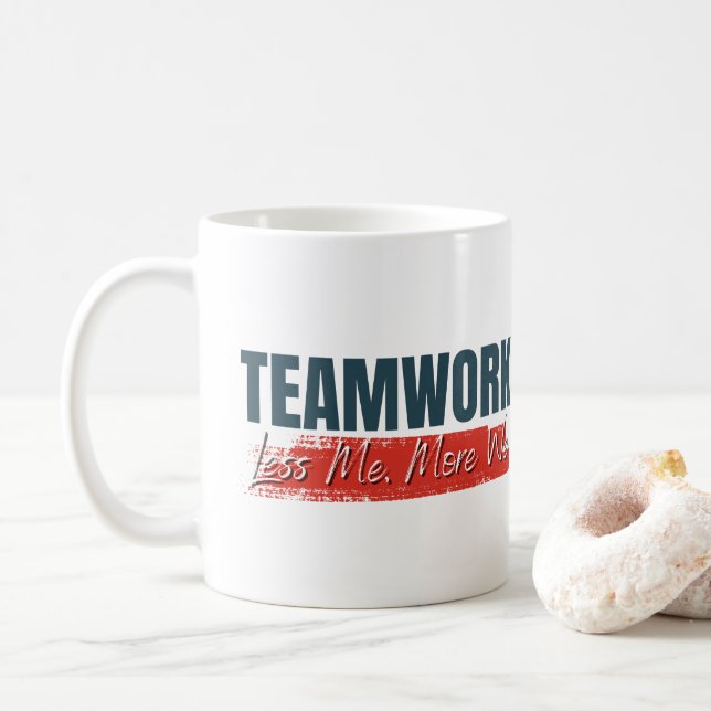 Taza De Café Obsequio motivacional del personal (Con donut)