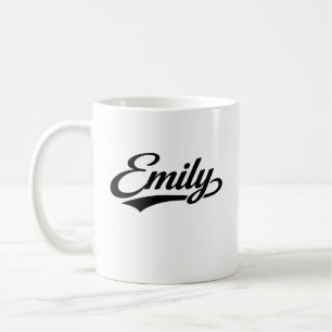 Taza De Café obsequios de familia apellido nombre Emily