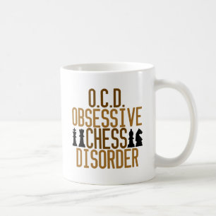 Taza De Café Obsesionado con ajedrez