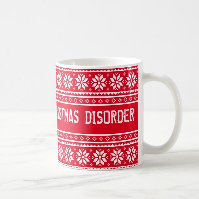 Taza de café obsesiva divertida del desorden del (Derecha)