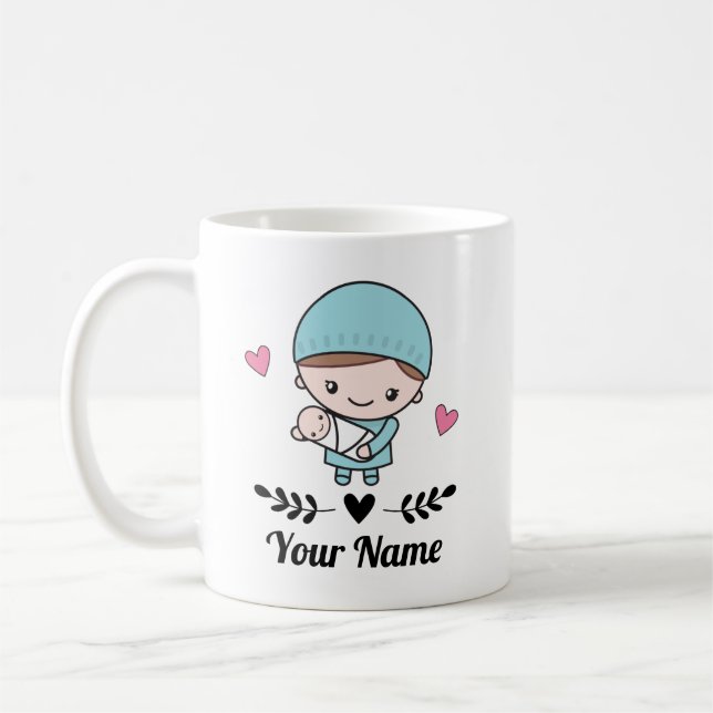 Taza De Café Obstetricista OB-GYN Doula (Izquierda)