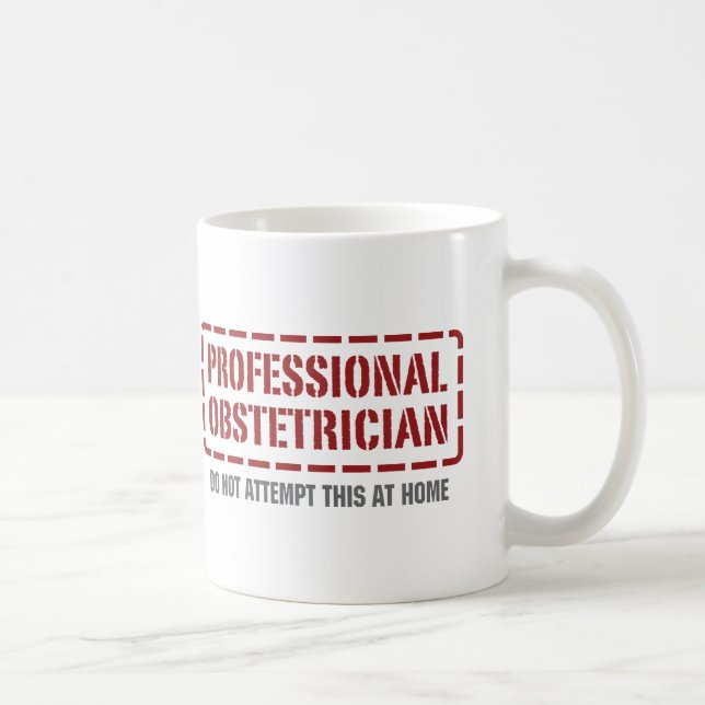 Taza De Café Obstétrico profesional (Derecha)