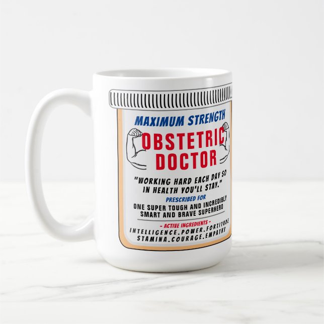 Taza De Café Obstetrics Gift Coffee Mug (Izquierda)