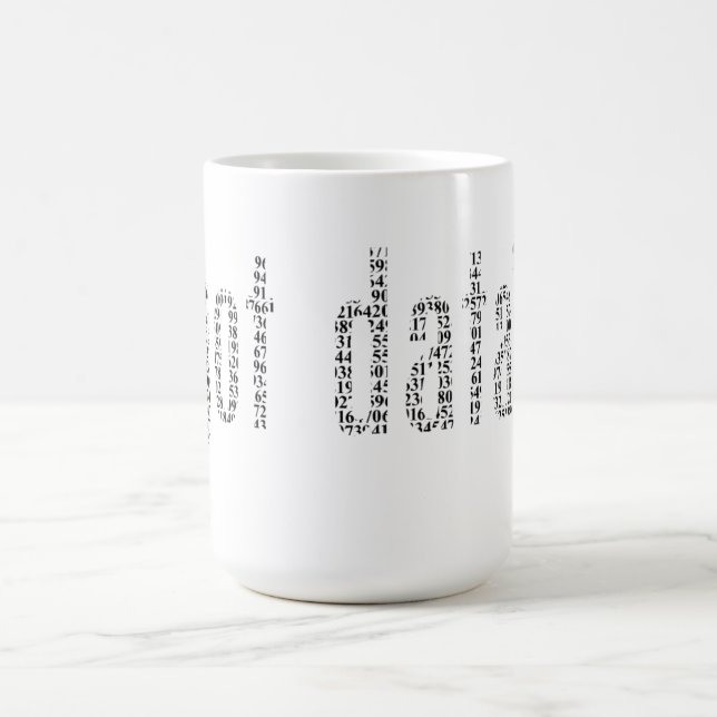 Taza De Café Obtención de datos Mug (Centro)