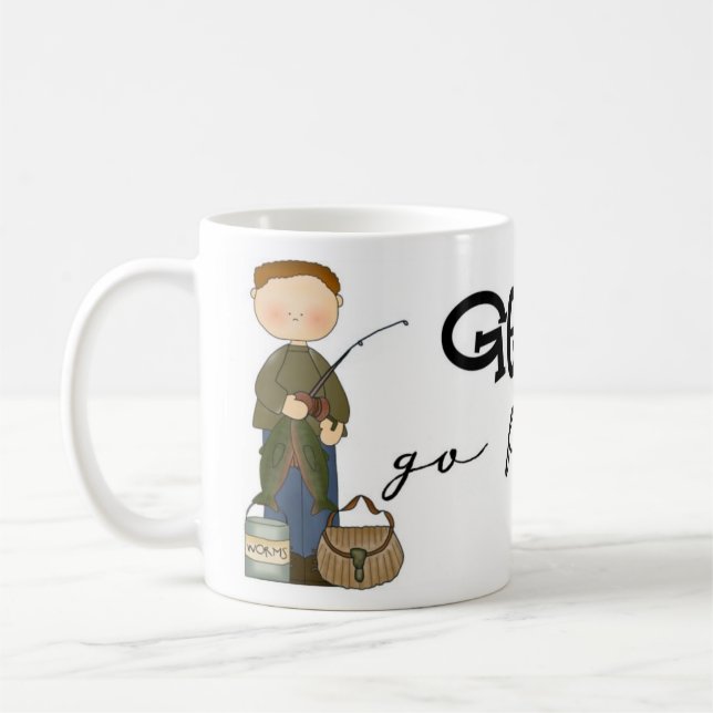 Taza De Café Obtener humor para pescar tambores (Izquierda)