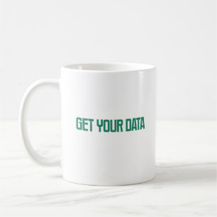 Taza De Café Obtenga sus datos Análisis de diseño para buscad
