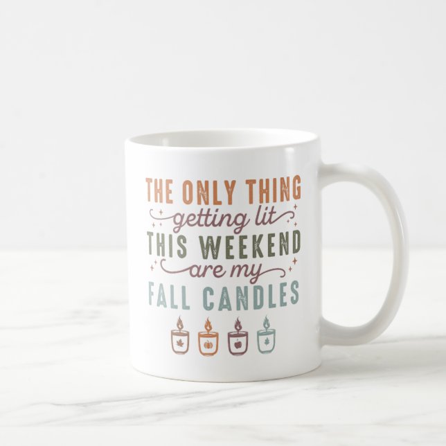 Taza De Café Obteniendo mis Velas de Caída (Derecha)