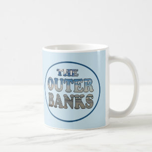 Taza De Café OBX Beach Text