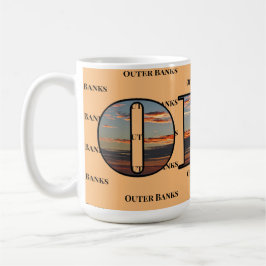 Taza De Café OBX Sunrise Textos