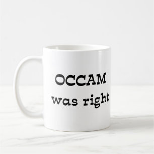 Taza De Café occam estaba en lo correcto