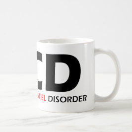 Taza De Café OCD - Trastorno obsesivo de la Cockatiel