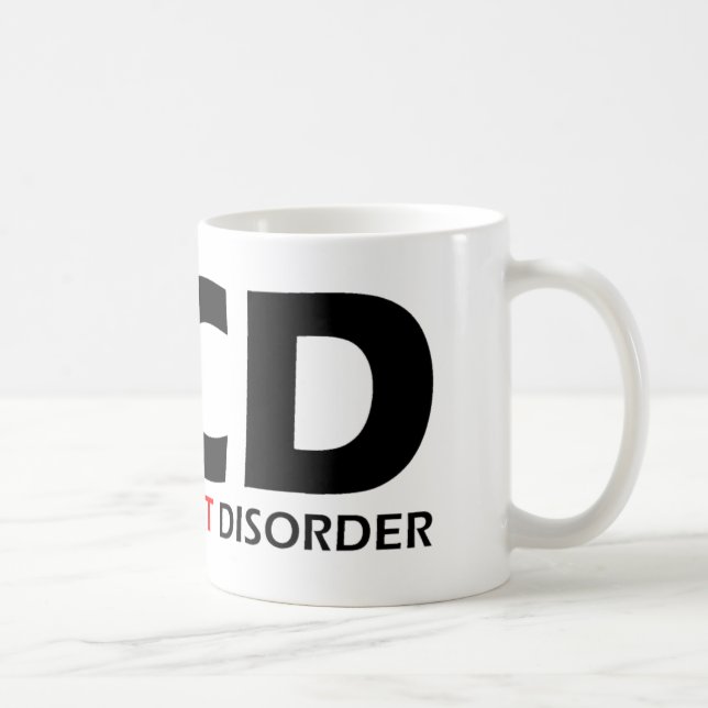 Taza De Café OCD - Trastorno obsesivo del gato (Derecha)