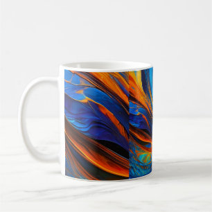 Taza De Café Ocean Lava "Astralswirl"