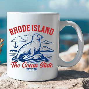 Taza De Café Ocean State Pride – Rhode Island