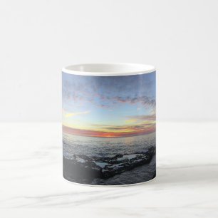 Taza De Café Ocean Sunset Pano Mug