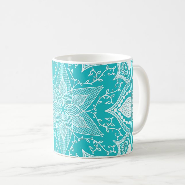Taza De Café Oceana Mandala (Anverso derecho)