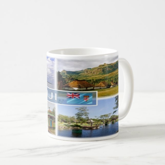 Taza De Café Oceanía - Fiji - (Anverso derecho)