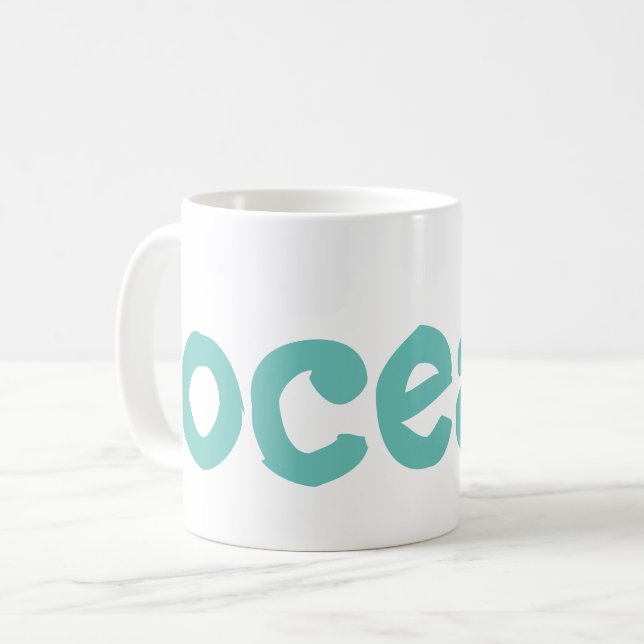 Taza De Café océano (Anverso izquierdo)
