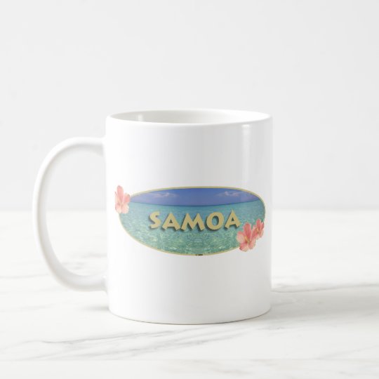 Taza De Café Océano de Samoa