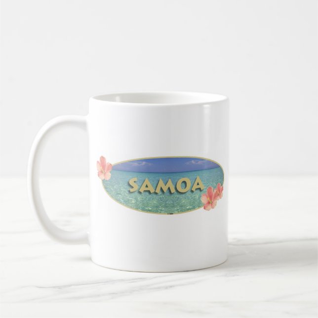 Taza De Café Océano de Samoa (Izquierda)