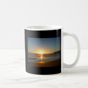 Taza De Café Océano salida del sol Tairua playa julio de 2010