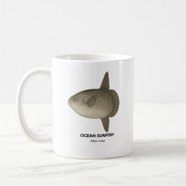 Taza De Café Océano Sunfish - Animales marinos de California
