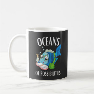 Taza De Café Océanos de posibilidades de lectura de verano