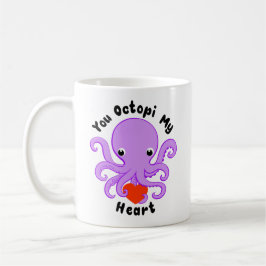 Taza De Café Octopi My Heart Mug