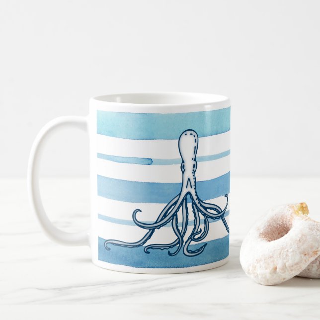 Taza De Café Octopus (Con donut)