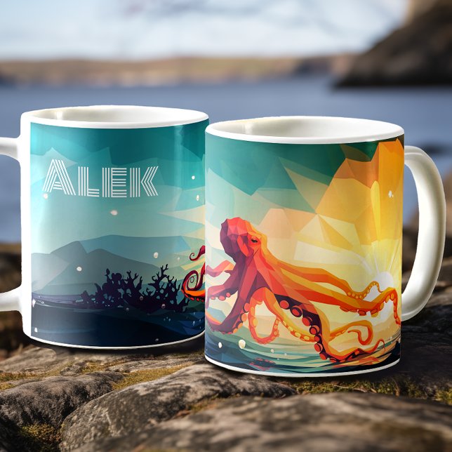 Taza De Café Octopus - Inteligente Adaptable - Personalizado (Subido por el creador)