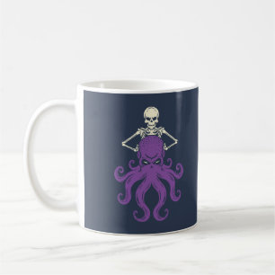 Taza De Café Octopus Skeleton