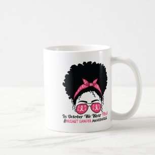 Taza De Café Octubre, Awa, usamos cáncer de mama para mujeres n