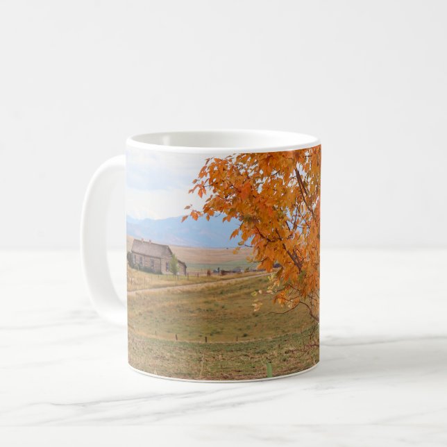 Taza De Café Octubre Brillante  (Anverso izquierdo)