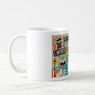 Taza De Café Ocupación diaria del Bulldog Francés