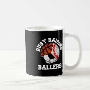 Taza De Café Ocupada criando Byllers divertida Bysebyll fútbol