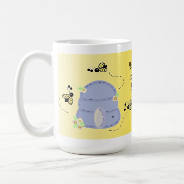 Taza De Café Ocupado como una abeja (Izquierda)