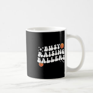 Taza De Café Ocupado Criando A Bysketbyll Mamá De Un Bysketbyl
