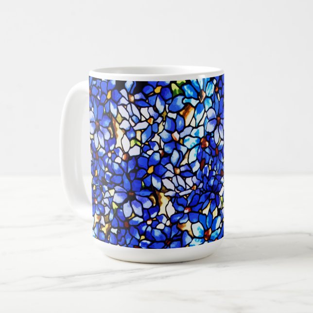 Taza De Café Oda a Clematis Tiffany (Anverso izquierdo)