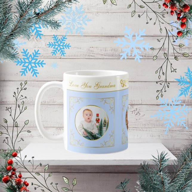 Taza De Café Ode to The Nutcracker Ballet Blue 2 Photo Tile (Subido por el creador)