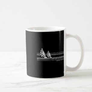 Taza De Café Odessa Ucrania Vintage Vela 70s Náutico Barco de V