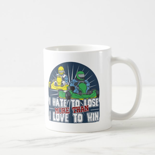 Taza De Café Odie perder Kart (Derecha)