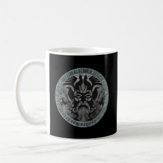 Taza De Café Odin Con Fenrir Huginn Y Muninn Norse Runes Dis