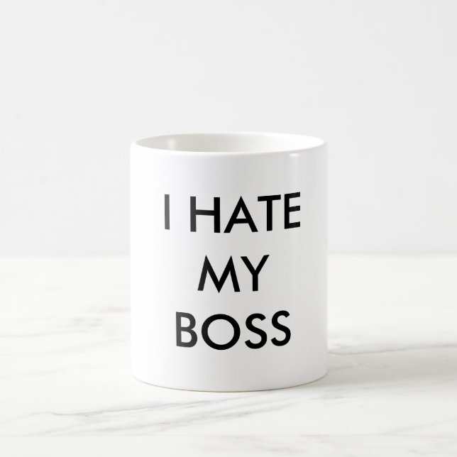 TAZA DE CAFÉ ODIO A MI JEFE (Centro)