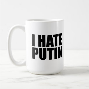Taza De Café Odio a Putin